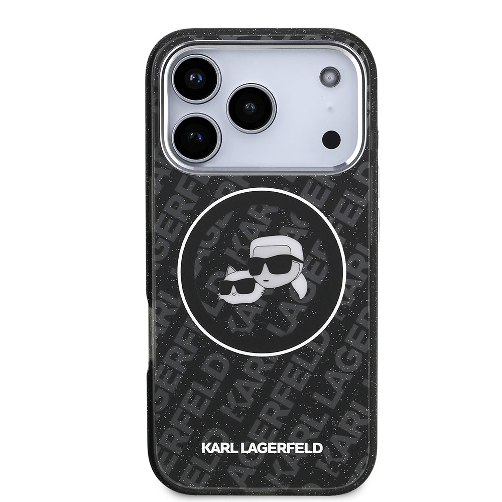 Simli Karl & Choupette iPhone 17 Pro Max Lambent Heads Kılıf