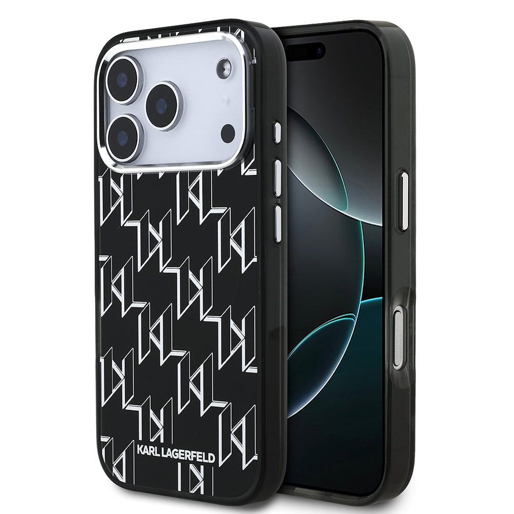 Magsafe Uyumlu IML Pattern Monogram Dizayn iPhone 17 Pro Kılıf