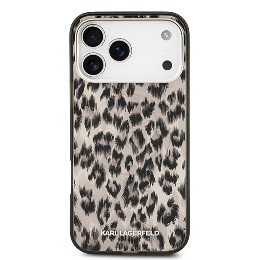 Magsafe Uyumlu IML Leopar Pattern iPhone 17 Pro Max Kılıf