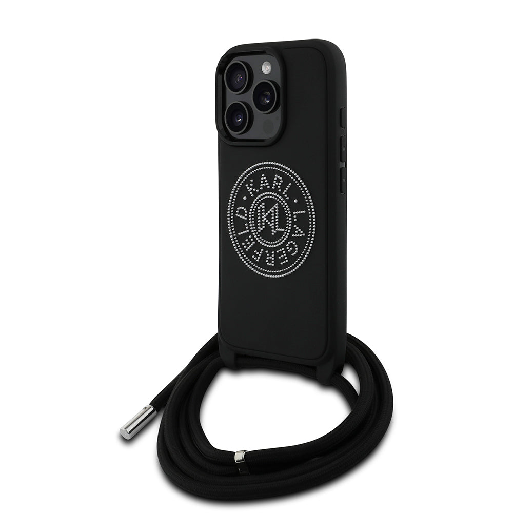 Askı İpli Stony Crossbody Cord iPhone 16 Pro KL Scribe Kılıf