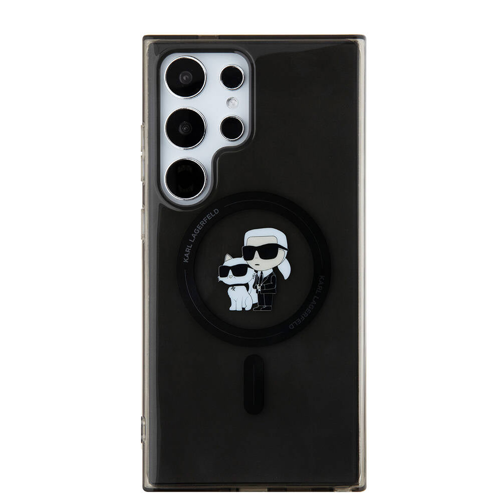 Samsung Karl & Choupette IML Galaxy S24 Ultra M-safe Pattern Kılıf