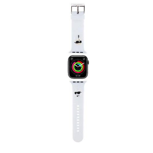 Apple 7 41mm İkonik Karl & Choupette Kordon Watch Logotype